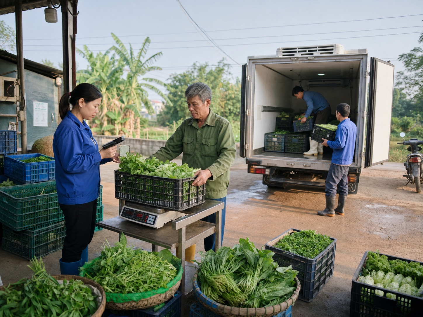 Thu mua & vận chuyển 1